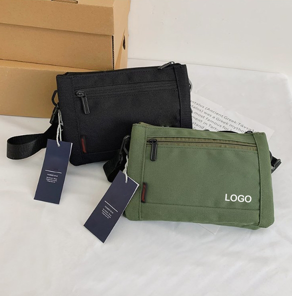 New Trendy Portable Casual Minimalist Light-Weight Messenger Bag Crossbody Bag With Custom Printed Logo