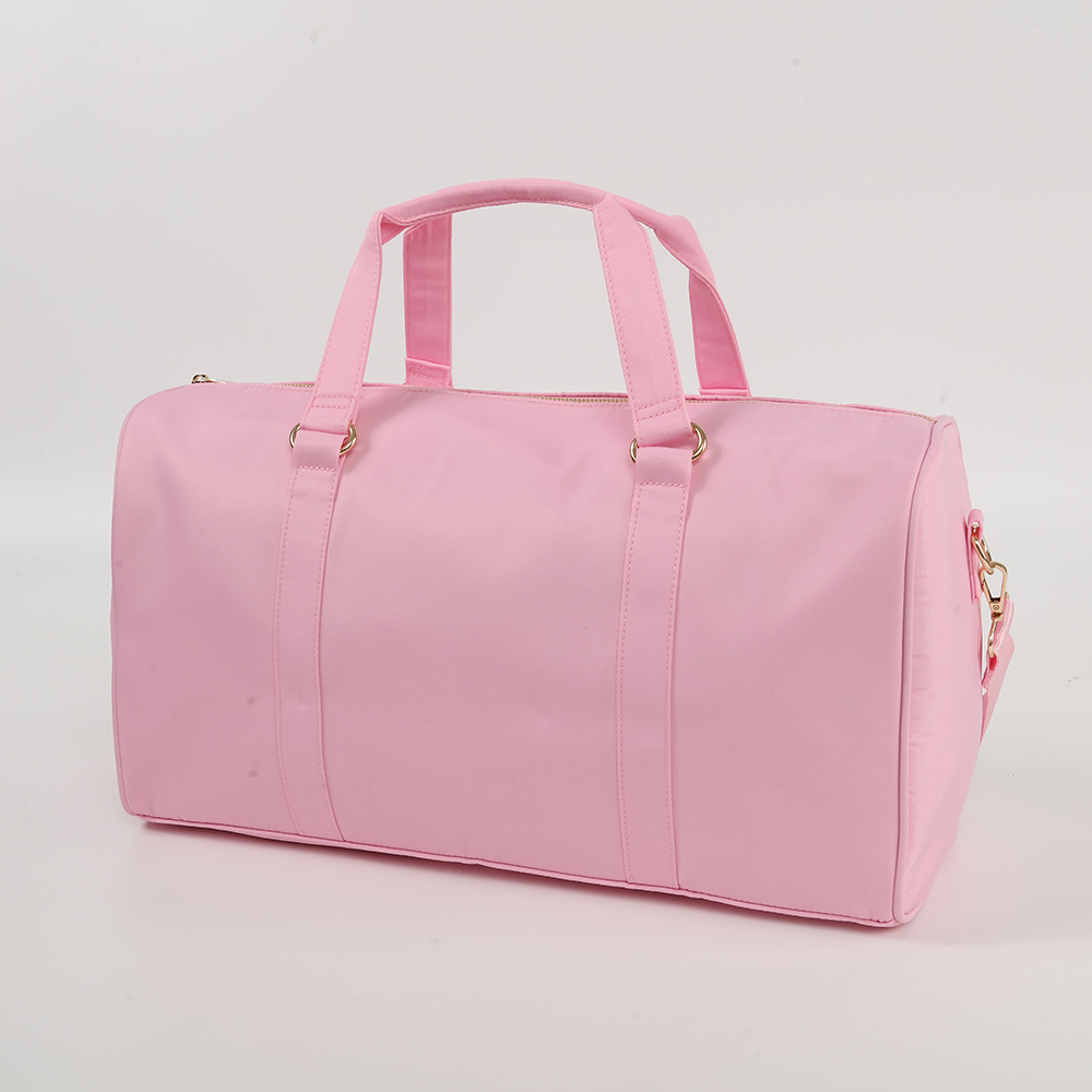 DIY Custom Daily Use Outdoor Waterproof Luggage Bag Large Capacity Storage Leisure Sport Weekend GYM Gym Duffel Nylon Travel Bag