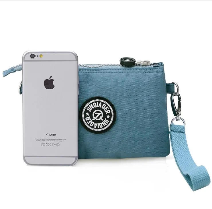 New Waterproof Nylon Women Handbag Mobile Wallet Clutch Bag Lady Crossbody Bag