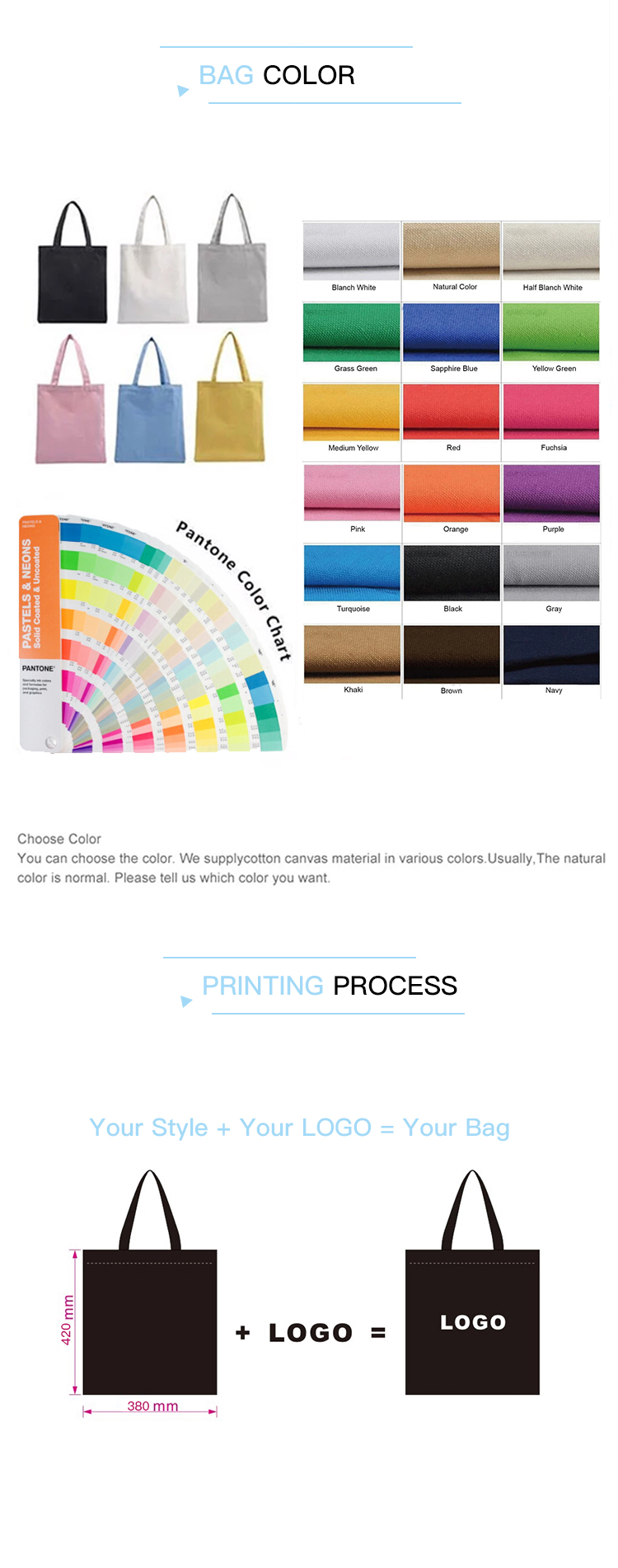 Logo printing customization 2