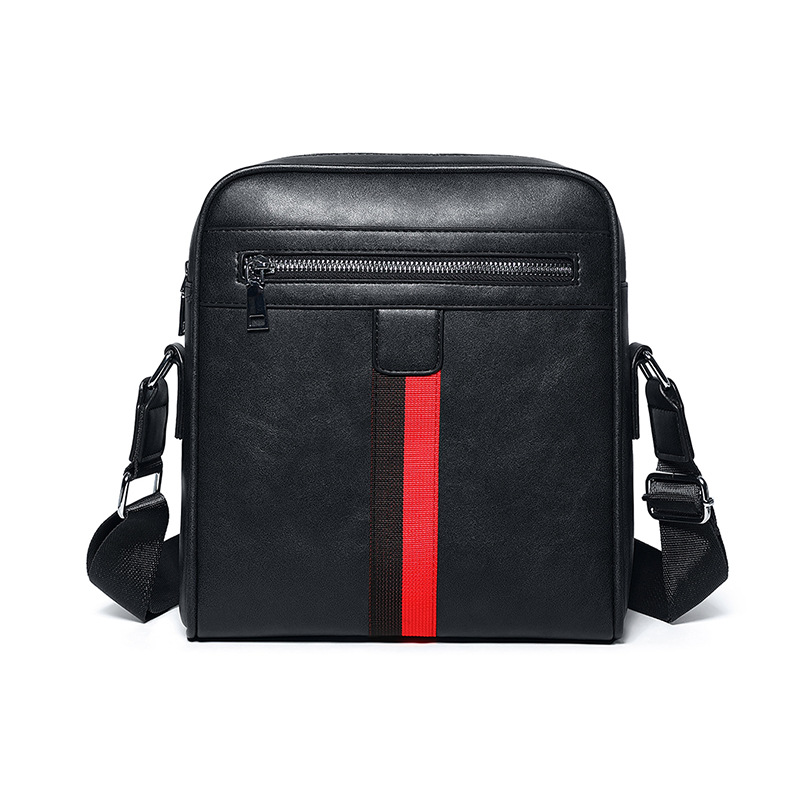 Large Capacity Classic Men's High-End Satchel Fashionable Business Crossbody Shoulder Bag and Messenger Bag Casual Style