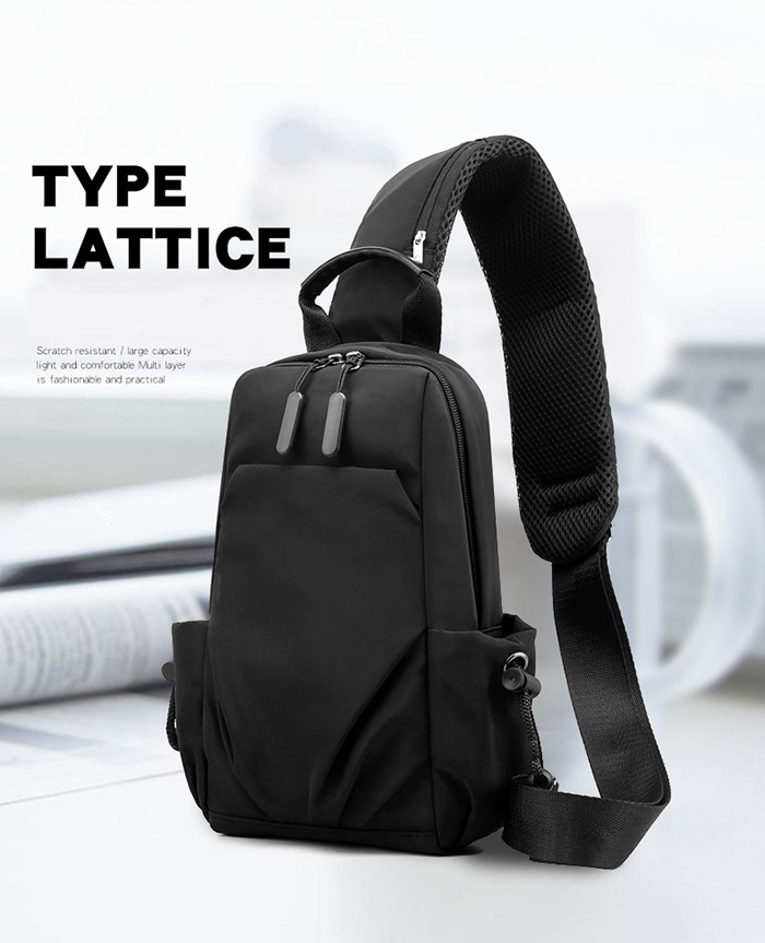 New Multifunctional Messenger Bag Small Backpack Yiwu Waterproof Casual Nylon Bag Men Crossbody Bags