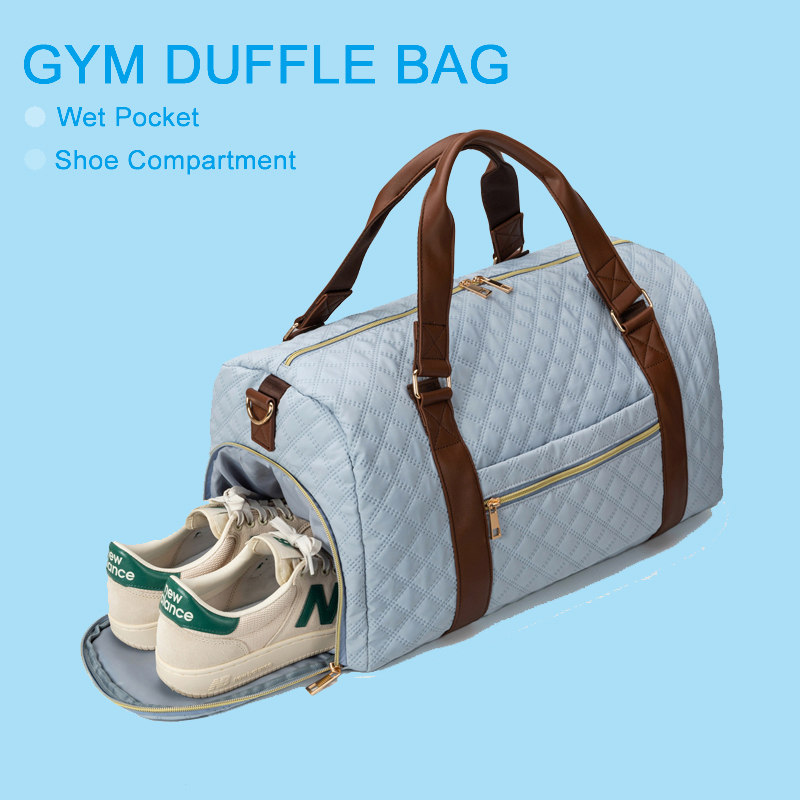 Waterproof Sports Travel Duffel Weekender Bags Gym Bag Carry on Beach Yoga Overnight Luggage Bag for Women