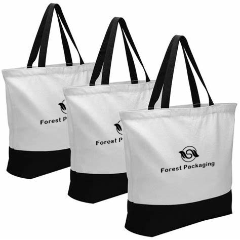 Personalized Over Large Size Tote Canvas with Long Shoulder for Shopping Packaging Bags Extra Large Cotton Tote Bag