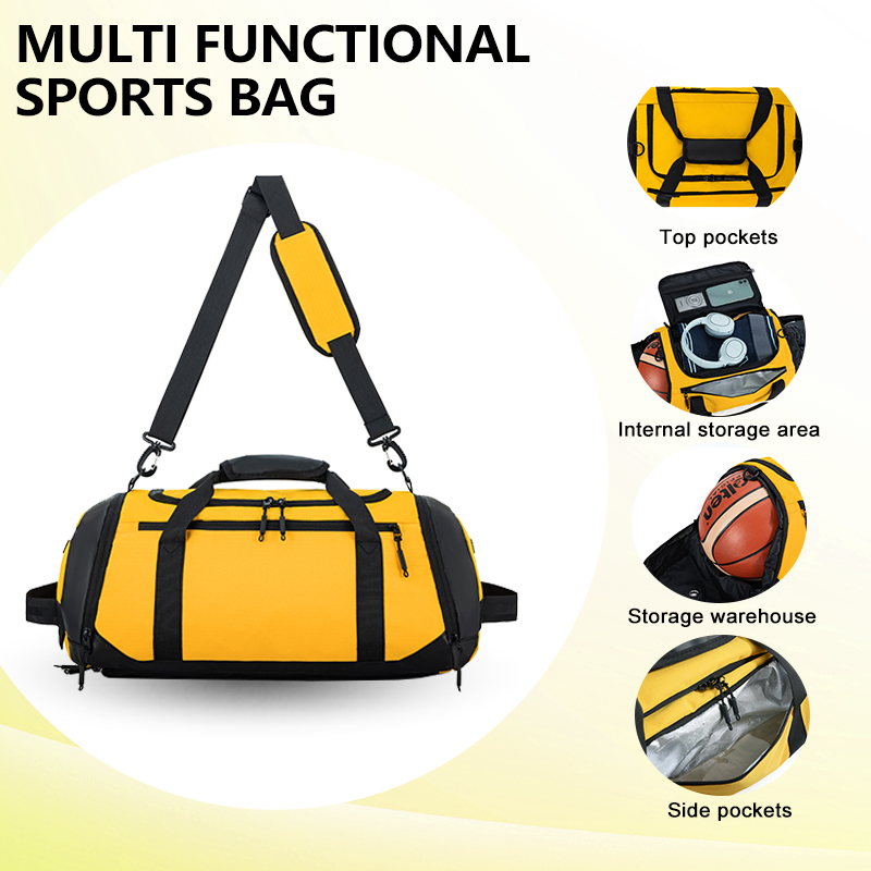 VIPOKO Custom Logo Travel Bags Gym Training Waterproof Outdoor Travel Hiking Sport Backpack Tinnis Bag for Men Women Duffle Bag