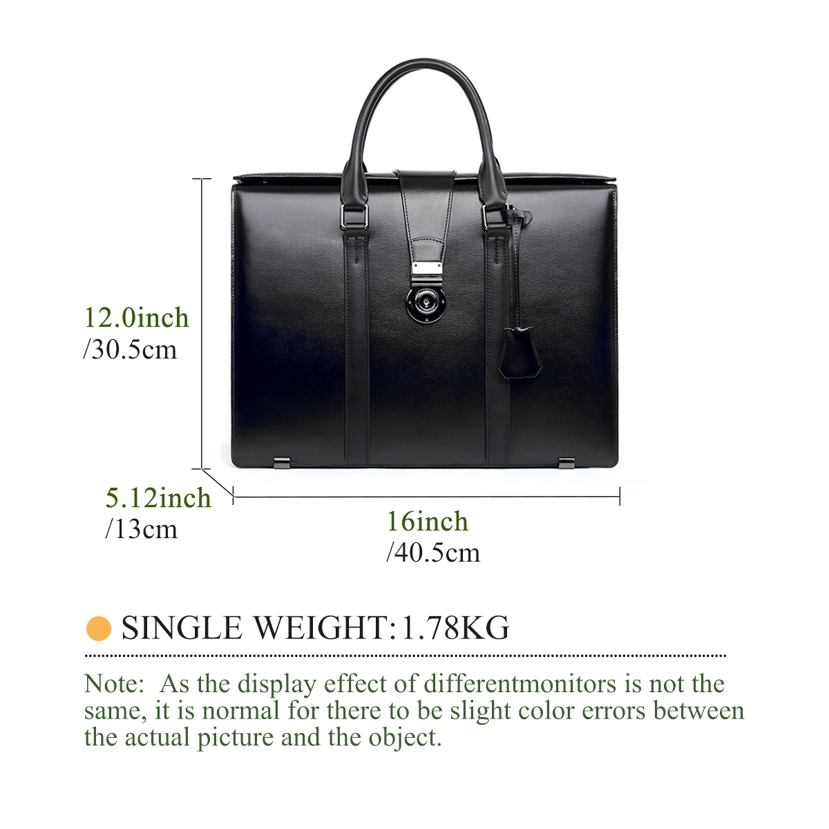 Wholesale Leather Hard Briefcase Men Metal Briefcase With Combination Lock and Foam Secure Leather Briefcase Office Bag