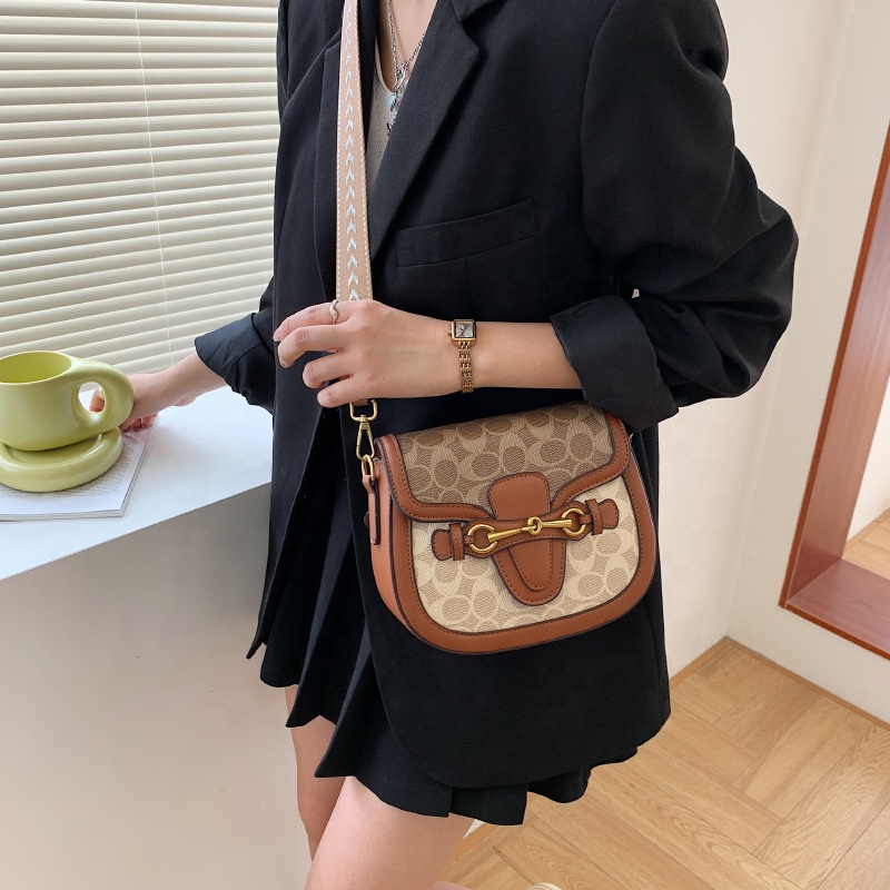 2025 New Fashion Luxury Design Printed PU Leather High Quality Women's Daily Versatile Shoulder Bag Messenger Bag