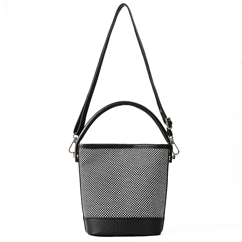 Source-factory Cross-border Urban Simplicity PU Small Bucket Bag Best-selling Womens Bag Made Synthetic Leather