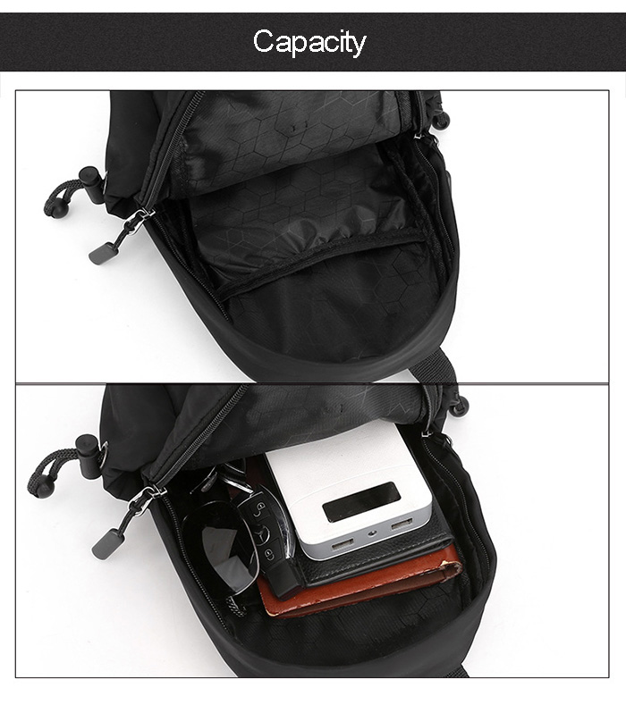 New Multifunctional Messenger Bag Small Backpack Yiwu Waterproof Casual Nylon Bag Men Crossbody Bags