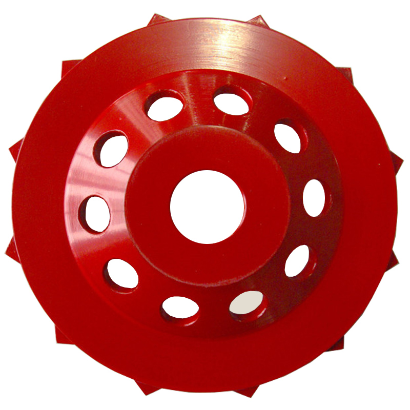 125mm قرص طحن ماسي على شكل مقعر لطحن الخرسانة والحجر
