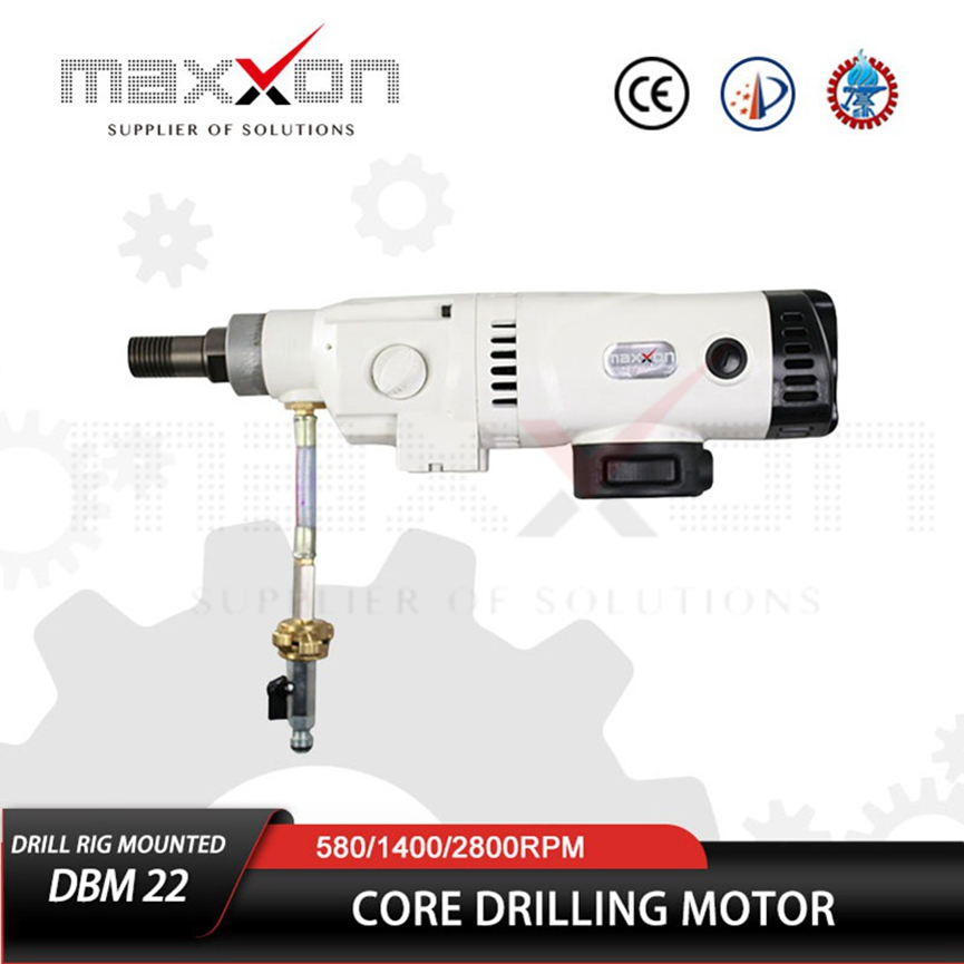 محرك مثقاب الماس 2200W 250mm آلة حفر الخرسانة 3 أداة للاستخدام الرطب والجاف