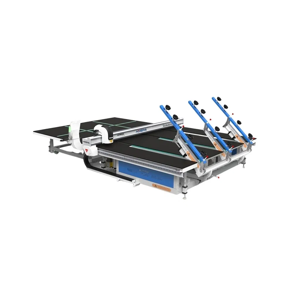 Hsl-Ytj3829 قطع تحميل ذكي تلقائي مع نظام تحكم PLC لزجاج السيارات