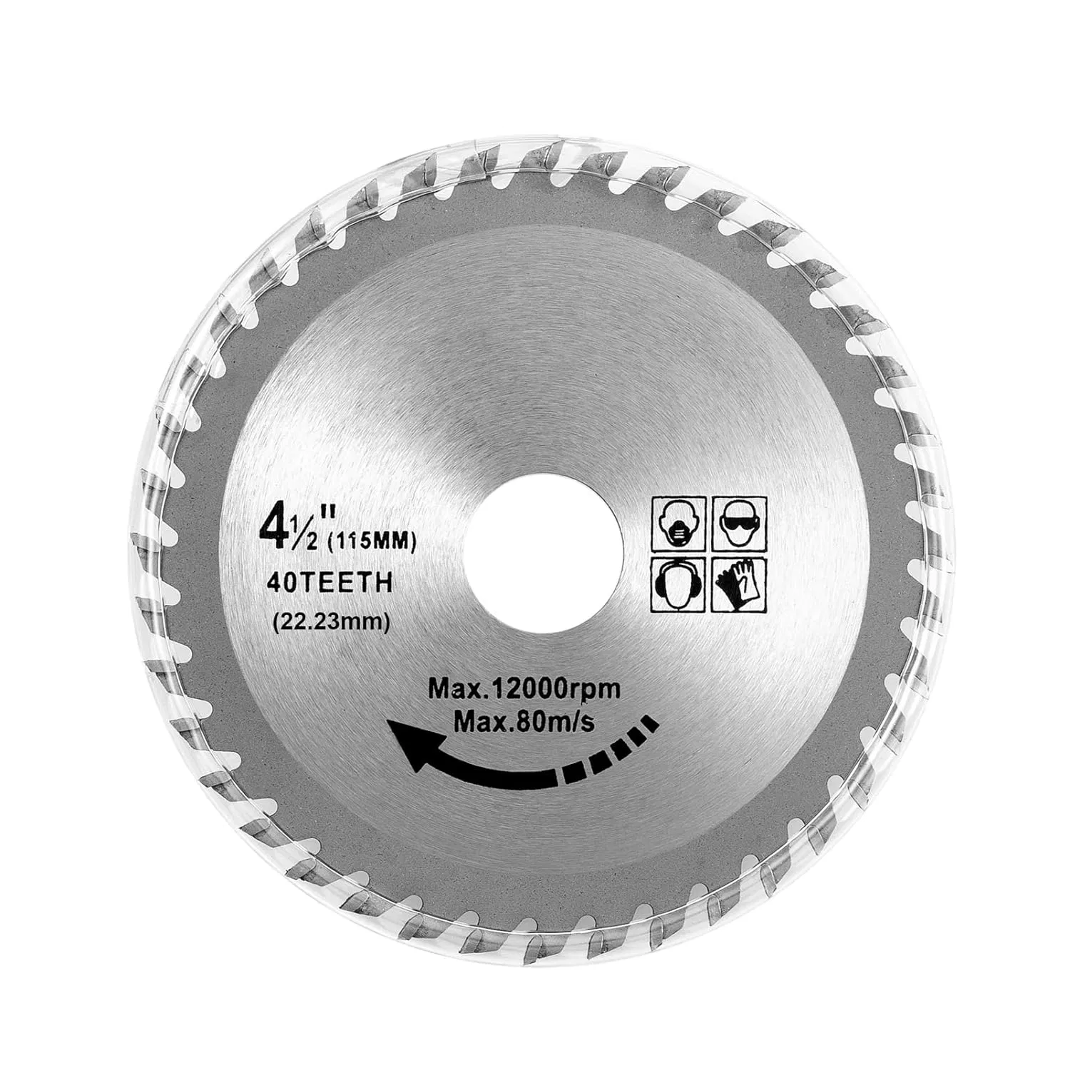 10"/8" شفرة منشار ميتري مزودة بطرف من كربيد التنجستن / منشار ماسي Blade/120t (8") 80T شفرة منشار دائري مناسبة لقطع الألمنيوم / PVC / النحاس)