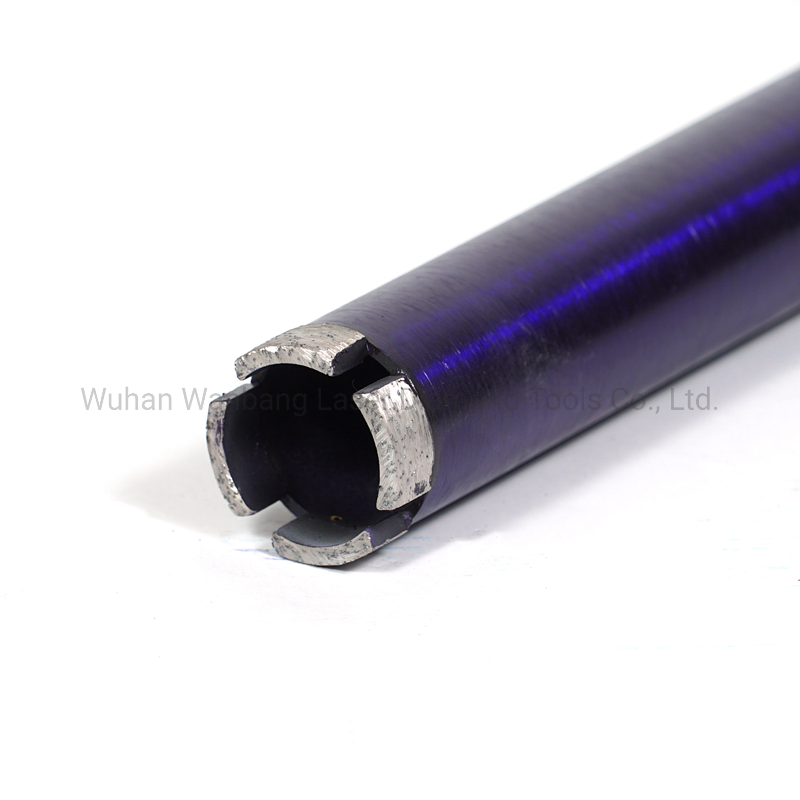 10mm إلى 600mm مثاقب الماس الملحومة بالليزر للحجر والخرسانة والخرسانة المسلحة