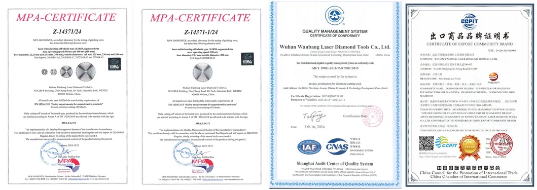 Certificates