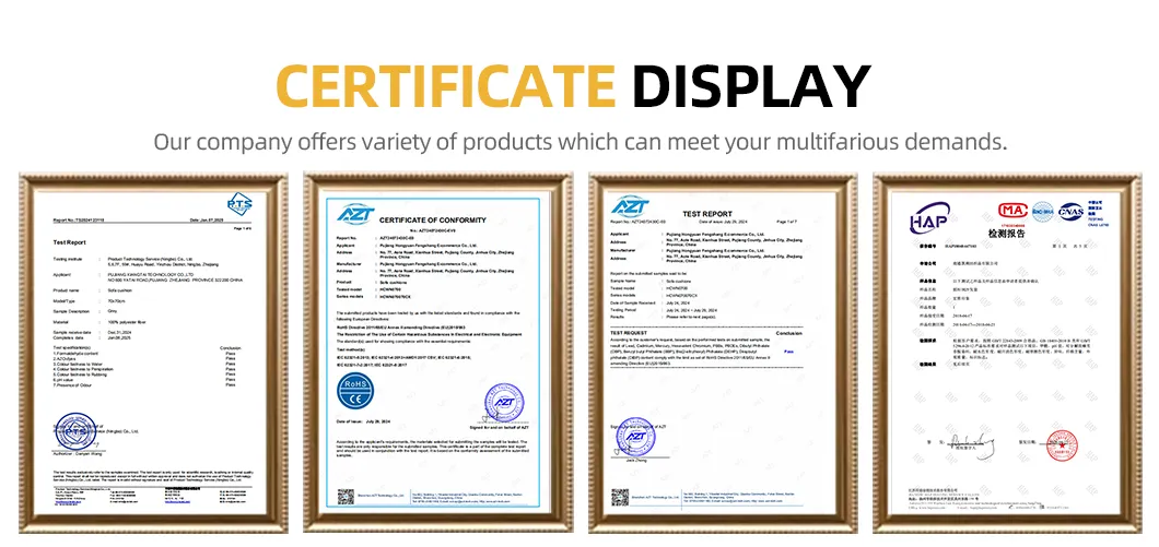 Certificates