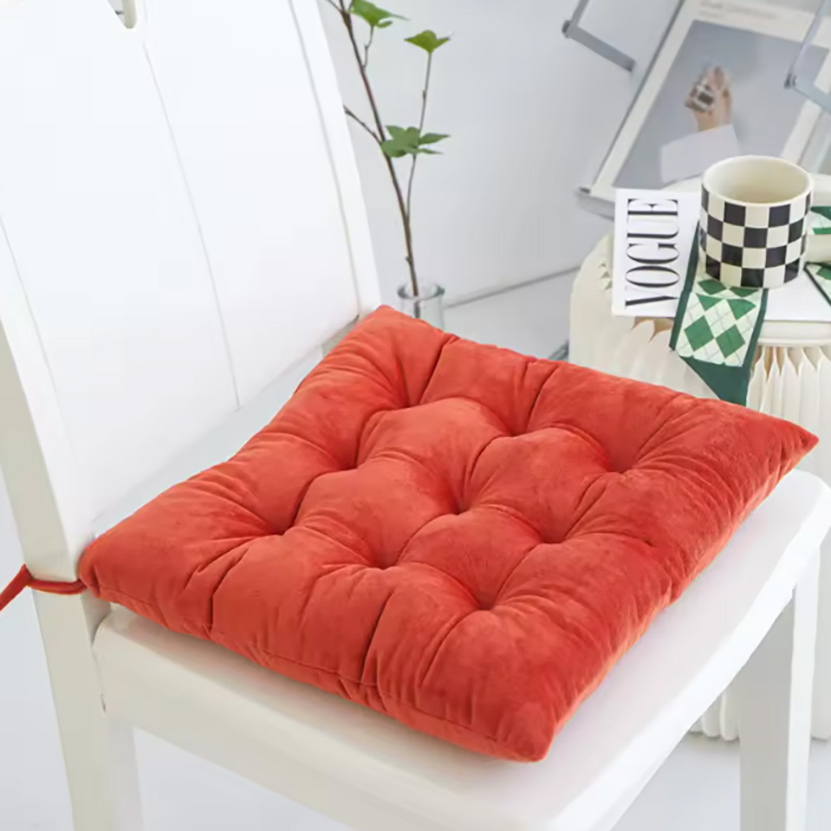 Cushions for Dining Chairs Set of 4 3.5" Thick Kitchen Table Chair Pads with Ties Non Slip Backing and Covers Seat Cushion for Dining Room Bar Patio Chairs