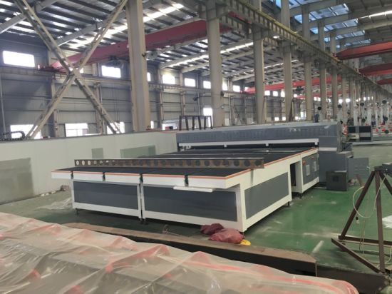 طاولة قطع الزجاج المlaminated متعددة الوظائف سهلة التشغيل باستخدام CNC