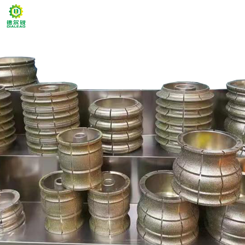 عجلة تلميع الجرانيت والرخام المصنوعة من السيراميك، عجلة تشكيل حواف الحجر الماسية