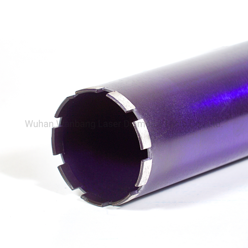 10mm إلى 600mm مثاقب الماس الملحومة بالليزر للحجر والخرسانة والخرسانة المسلحة