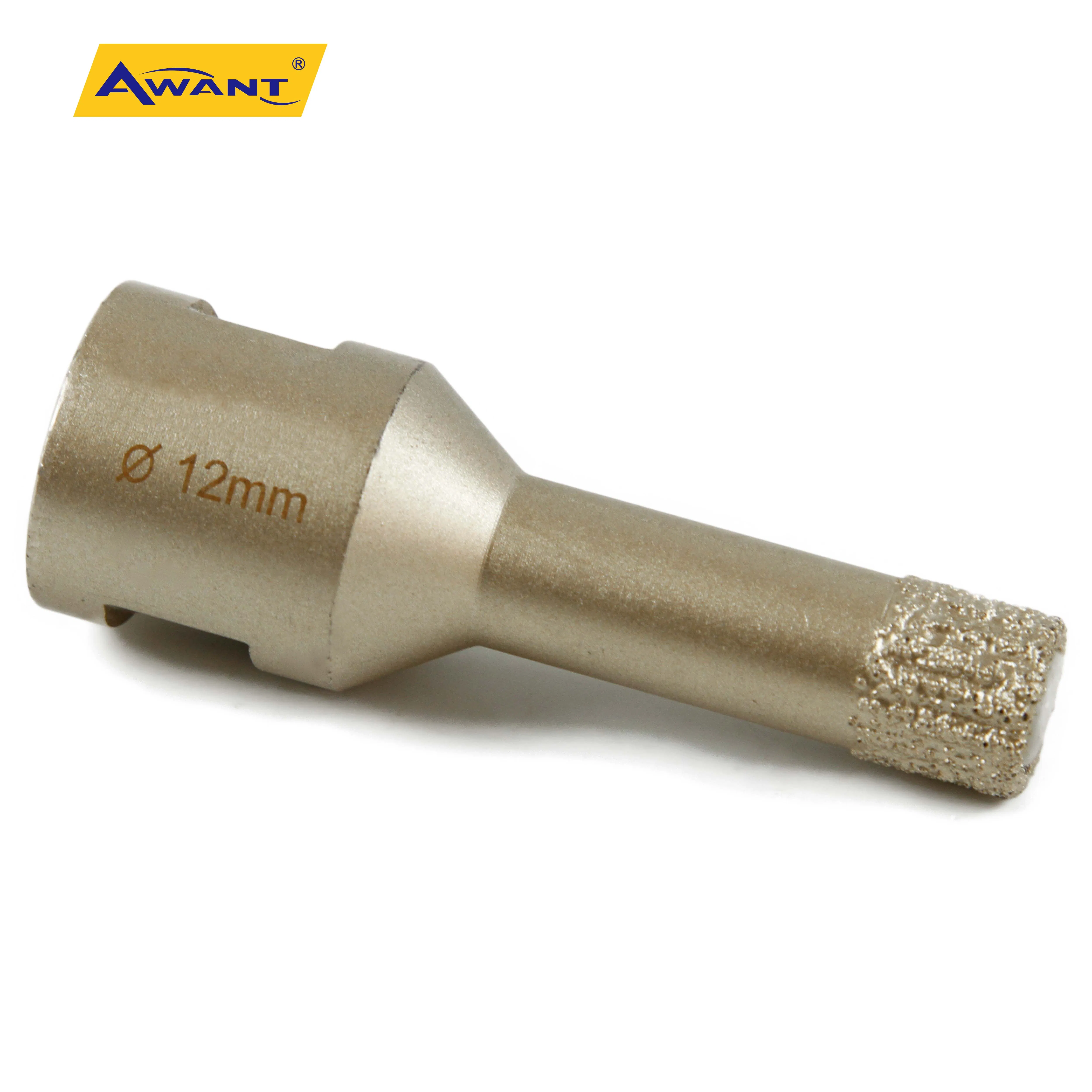 12mm M14 مثقاب لؤلؤي خاص مزود بخيط لحفر الرخام والجرانيت والسيراميك