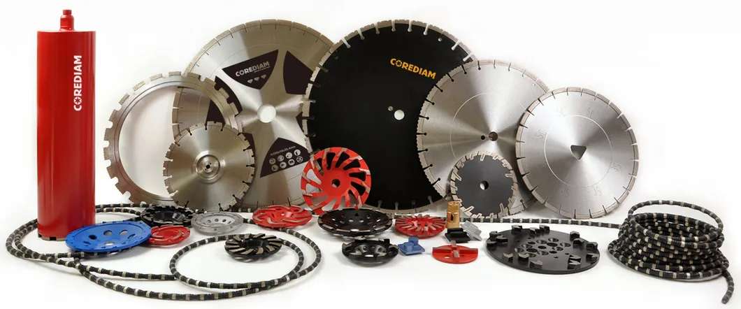 127mm مثقاب خرسانة ماسي ملحوم