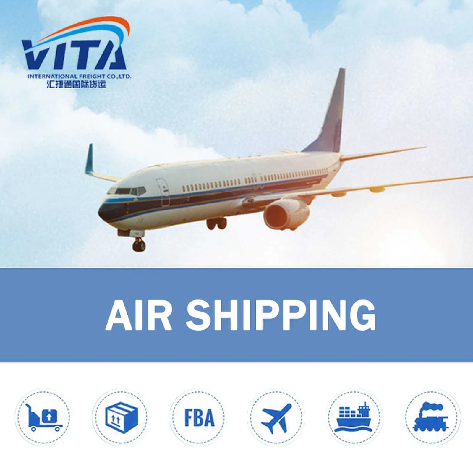 Global Air Freight DDP Door-to-Door Service with Customs &amp; Tax Included