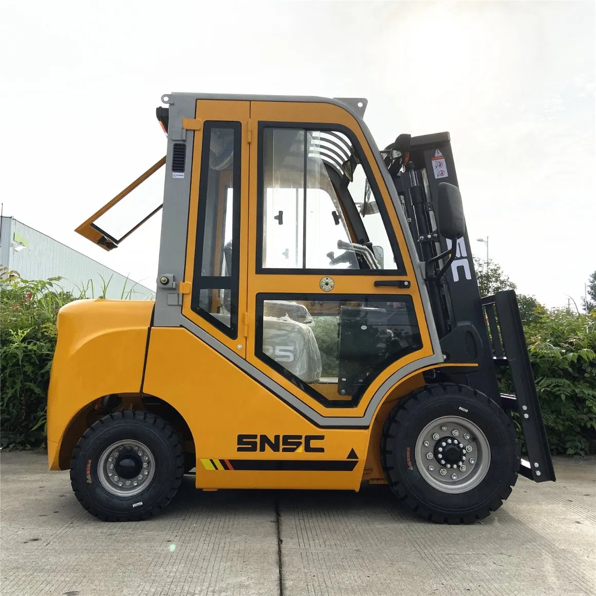 New Diesel China Forklifts Brands Snsc 3ton 4.8m Container Mast Forklift with Japan Engine