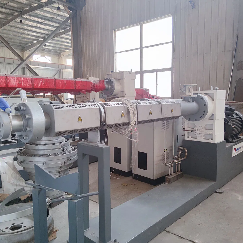 Production Line for HDPE-Jacketed PU Pre-Insulated Pipes