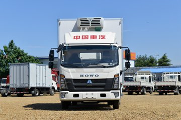 HOWO Refrigerated Truck with Temperature for Cold and Fresh Food Transportation