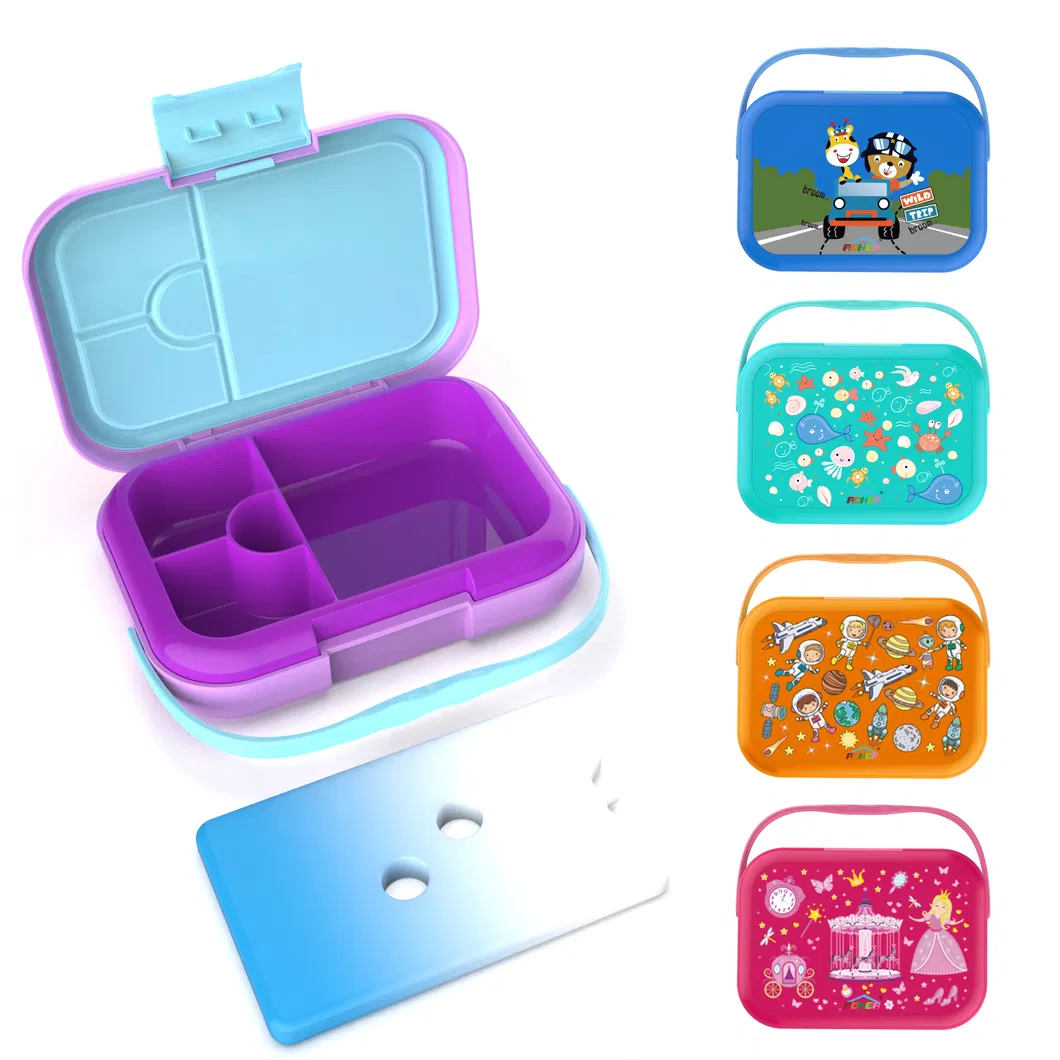 BPA-Free Lunch Bento Box - 3 Compartments