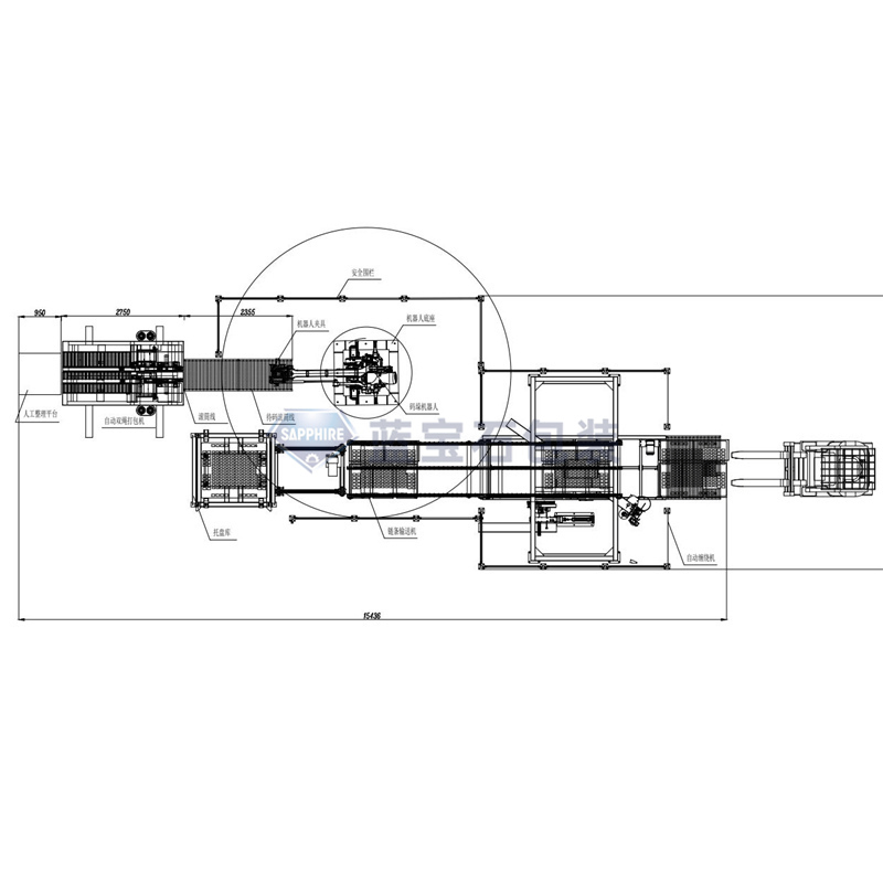 Sapphire Zxm China Integrated Production Line Packaging System