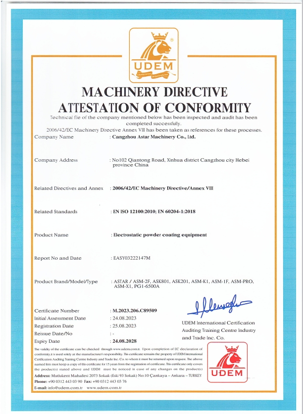 CE Certificate