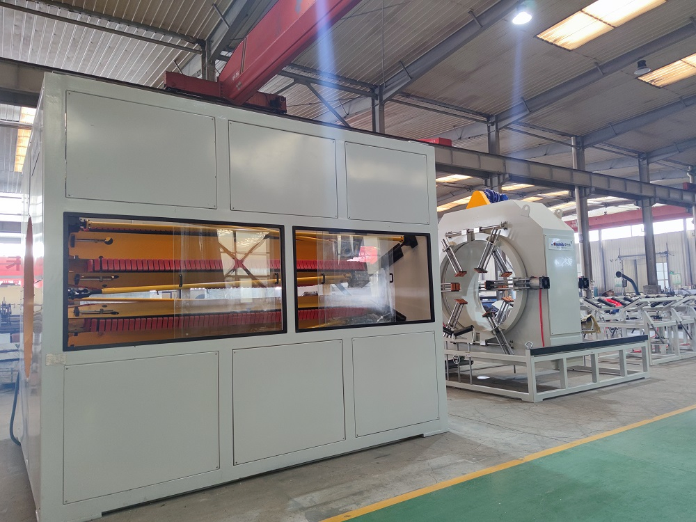 Production Line for HDPE-Jacketed PU Pre-Insulated Pipes