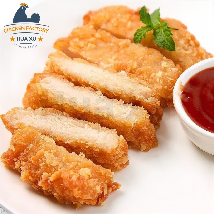 Wholesale Bulk Delicious Crispy Katsu Chicken Fillet Easy to Cook Convenient Chicken Food for Retailer