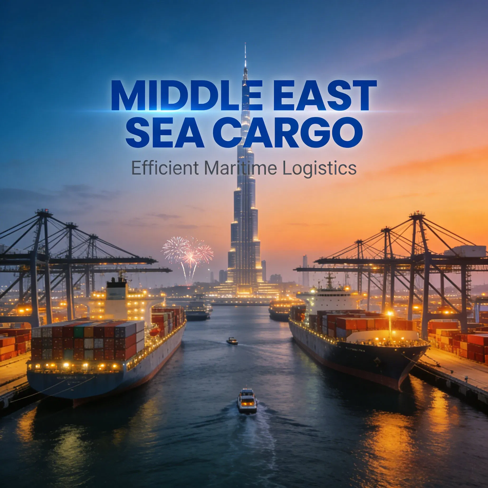 Ontask Middle East Sea Cargo DDP Service for Shipping Trade
