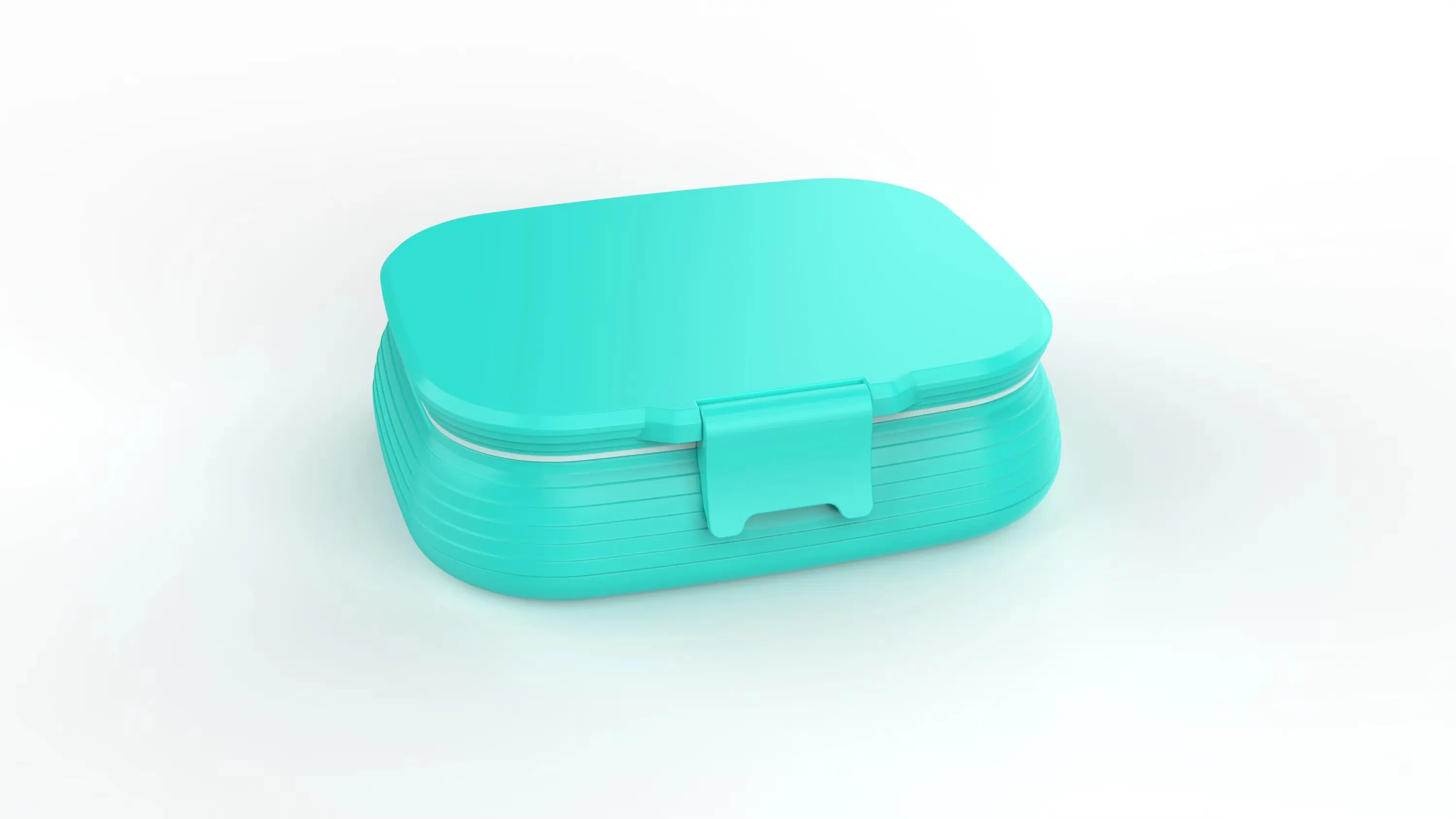 Aohea OEM ODM Obm Lunch Box with Ice Packr Meal Prep to Go Containers Meal Prep Containe Blue Metal Lunch Box Insulated Bag