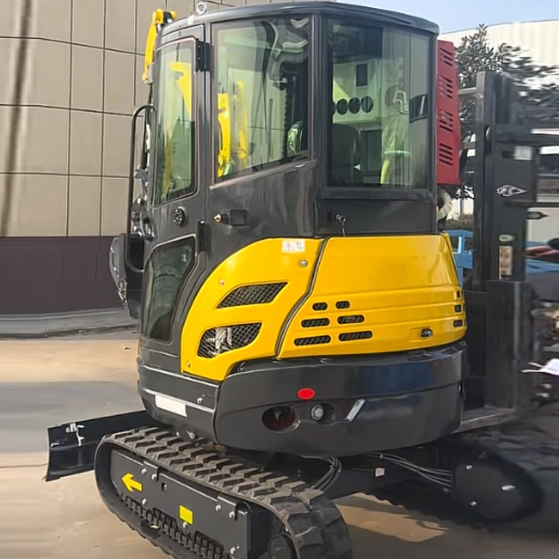 Free Shipping 3.5 Ton Mini Excavator Japan Engine Digger Hydraulic Bagger High Reputation China Excavator Mini 1t 1.5t1.8t3ton Machine