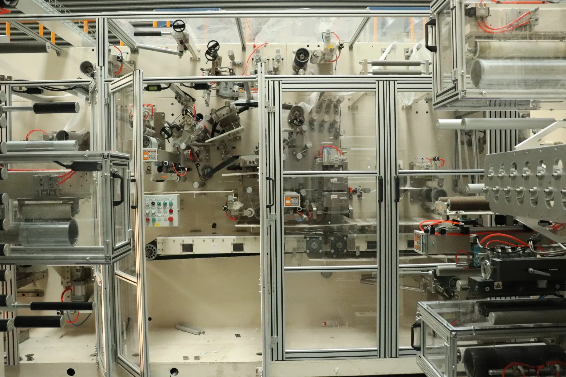 Advanced Smart Full Servo PLC Feminine Care Sanitary Napkin Production Line