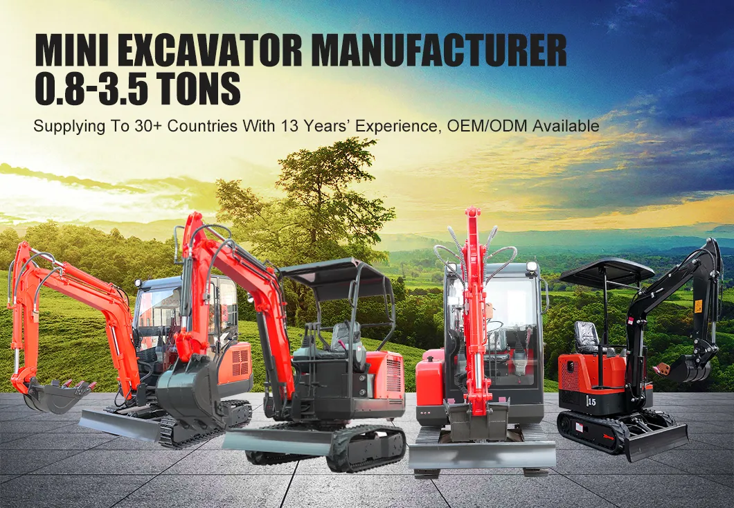 Mini Excavator Banner