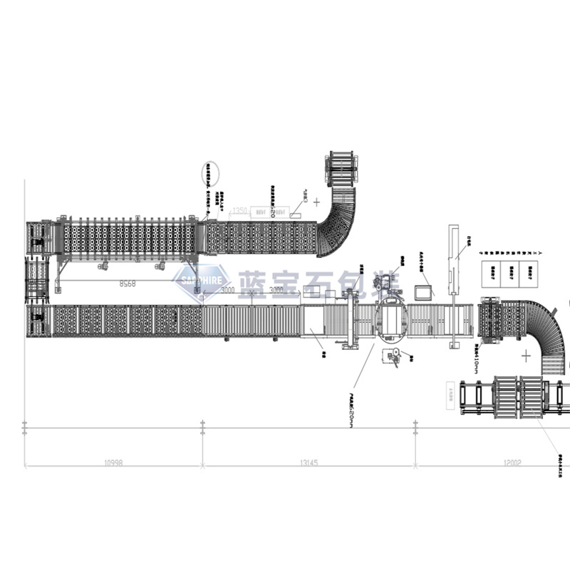 Sapphire Zxm China Integrated Production Line Packaging System