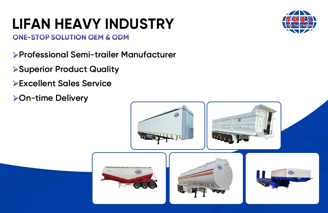 Container Transport Semi-Trailer