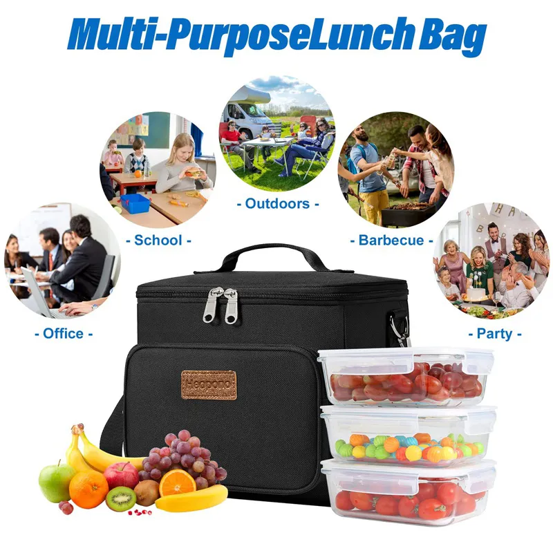 Insulated Lunch Bag Front