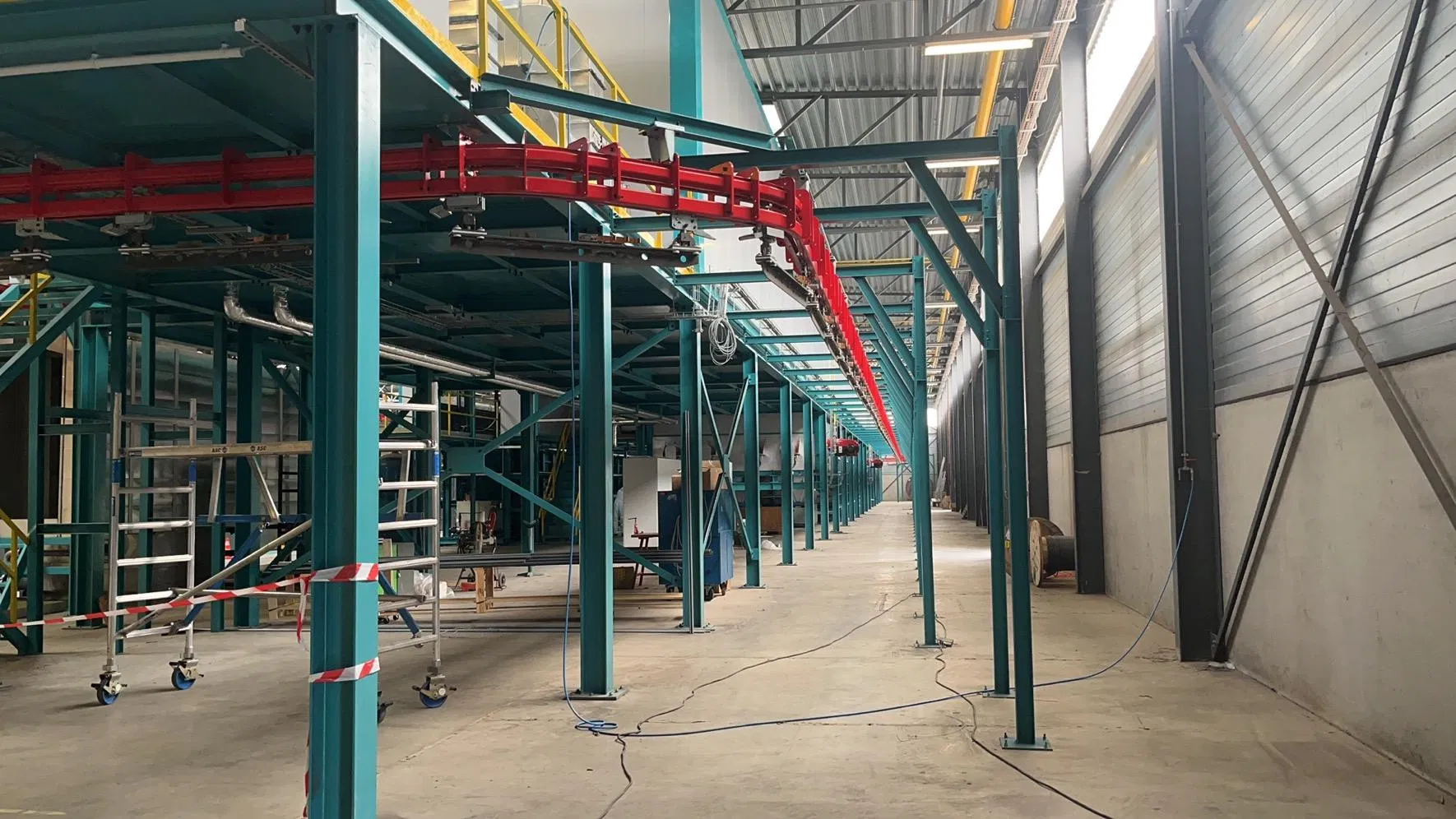 Horizontal Powder Coating Production Line for MDF Sheet and Stainless Steel Substrate