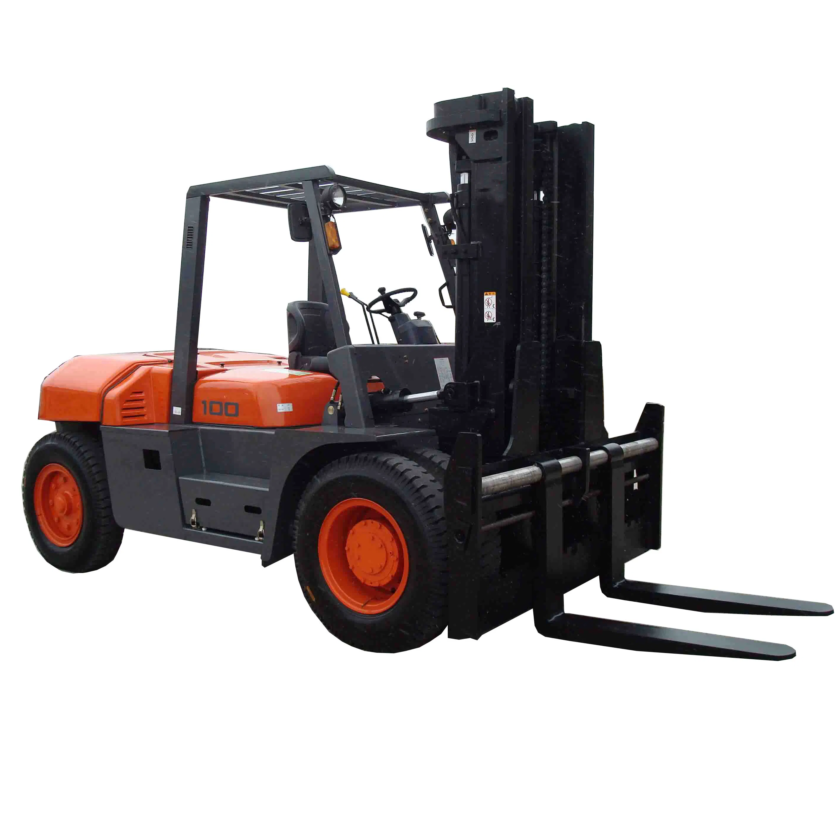 China Heli Diesel Forklift 10 Ton Capacity with Tcm Style Japan Engine Solid Tires Forklift Truck