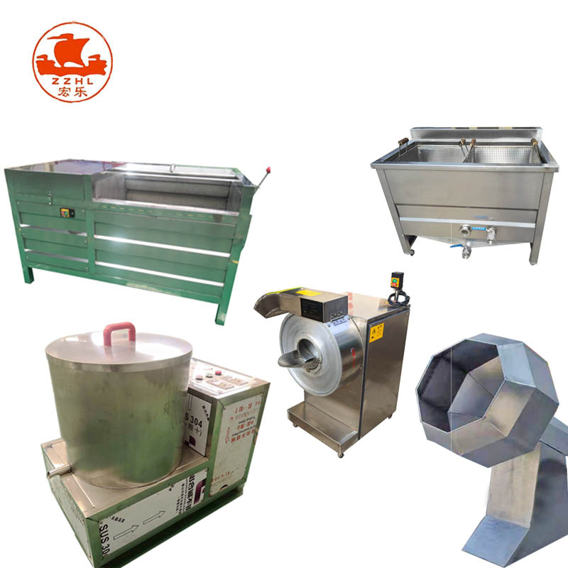 Customized CE Approved Wooden China Frozen French Fries Production Line Hlst-50