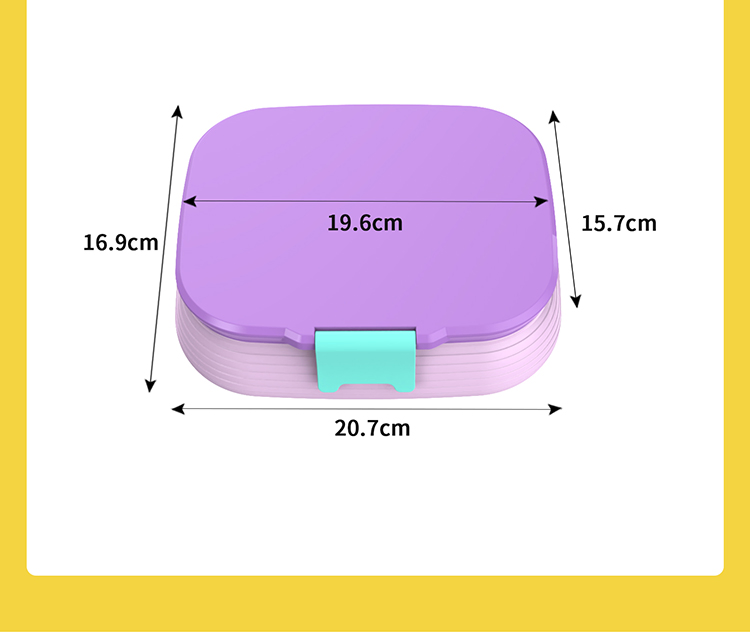 Aohea OEM ODM Obm Lunch Box with Ice Pack Work Travel Multicolor for Kitchen Restaurant Bar Prep Deep with Cutlery Setmicrowave Dishwasher Safe