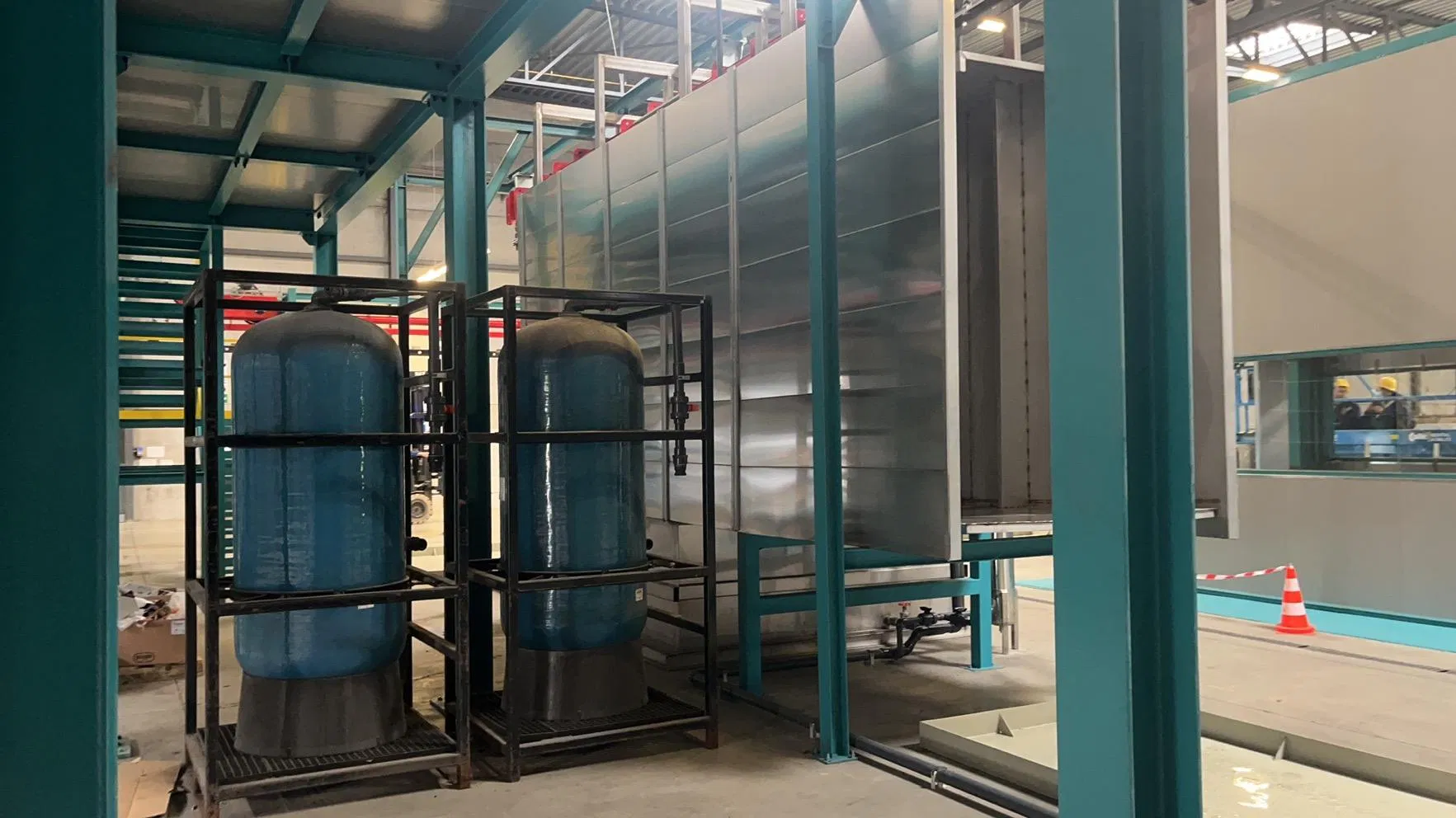 Horizontal Powder Coating Production Line for MDF Sheet and Stainless Steel Substrate