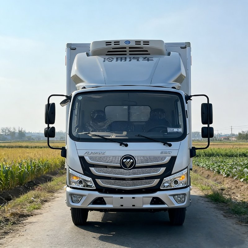 4.2m Reefer Truck for Fresh Food and Vegetable Cold Chain Delivery
