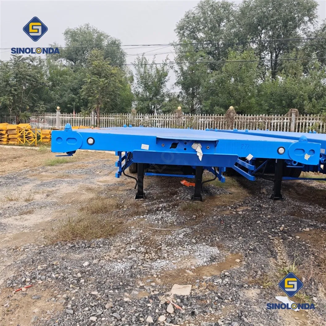 2-3 Axle Heavy Duty Side Wall Trailer Steel Equipment Semi Trailer for Flatbed/Container/Transport/Lowboy/Cargo/Dump/Truck/Flat Bed